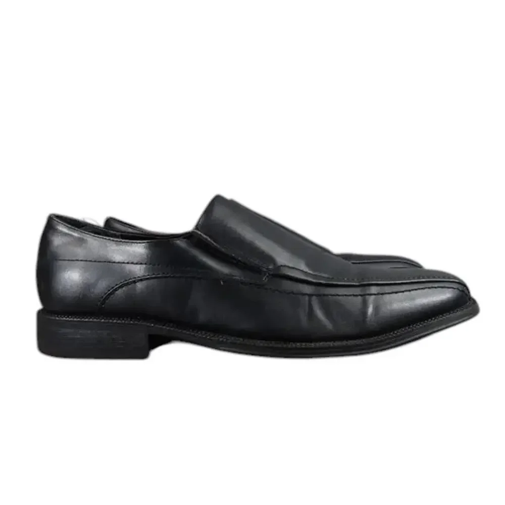 Alfani Shoes Mens 12 Loafer Slip On Dress Formal Classic Ascher Square Toe Black